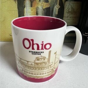 Starbucks 2012 OHIO Global Icon City Collector Series Coffee Mug 16 oz.
